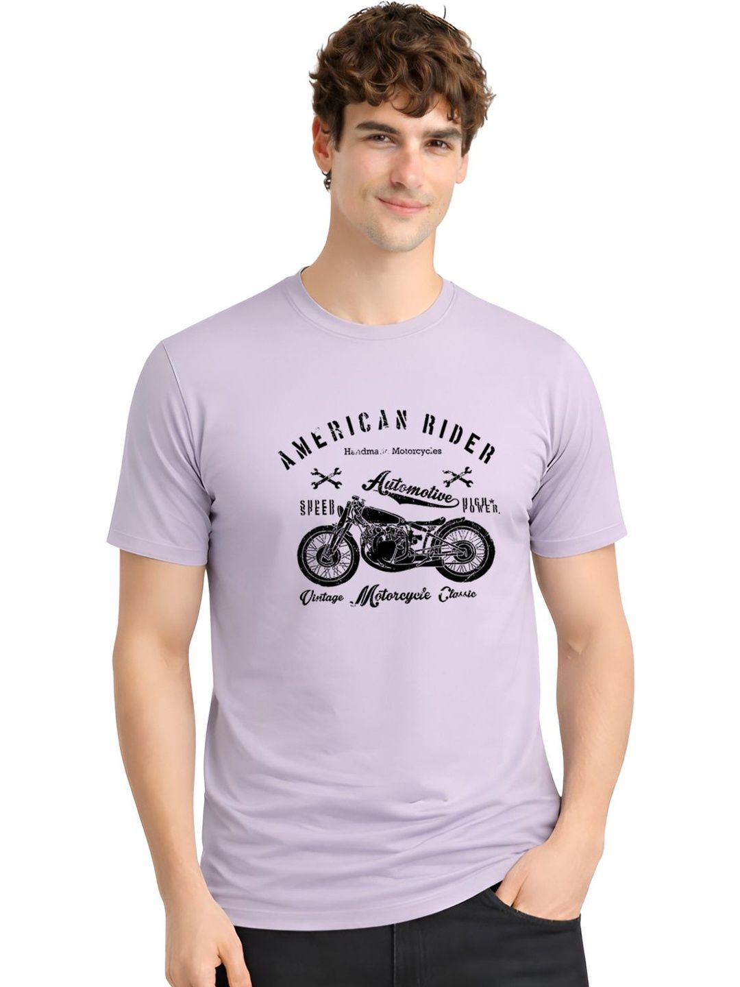 ADRO Men Printed T-shirt