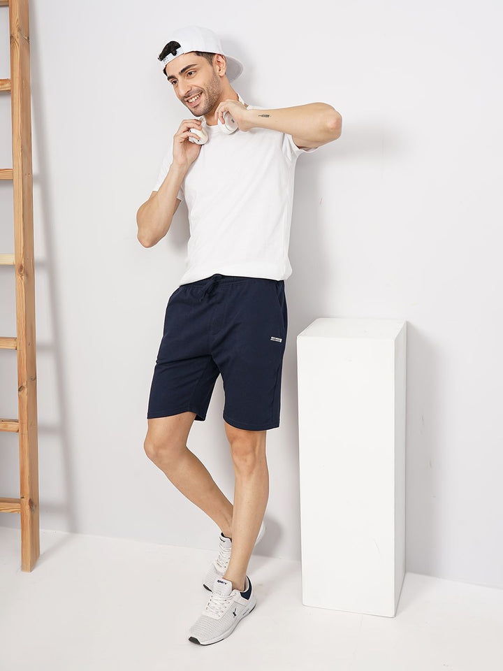 The Indian Garage Co Men Slim Fit Regular Shorts