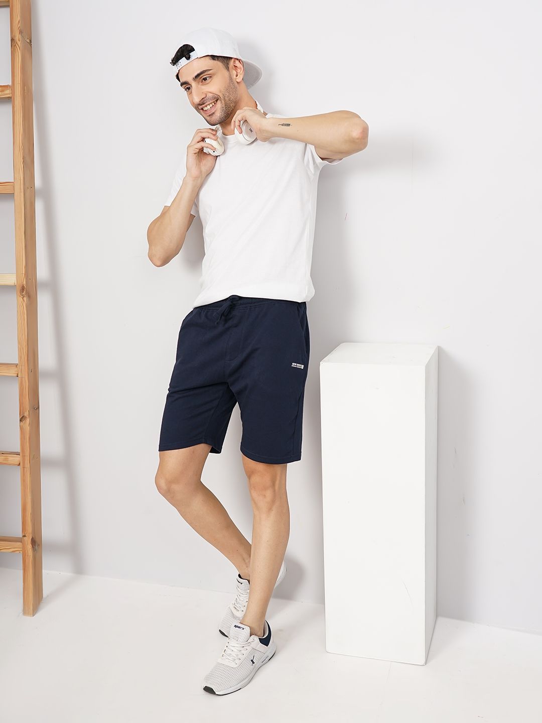 The Indian Garage Co Men Slim Fit Regular Shorts