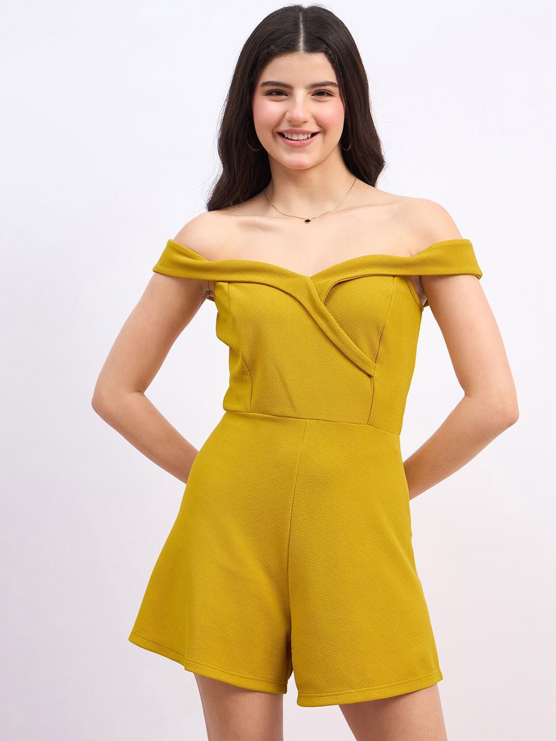 Berrylush Off-Shoulder Jumpsuit
