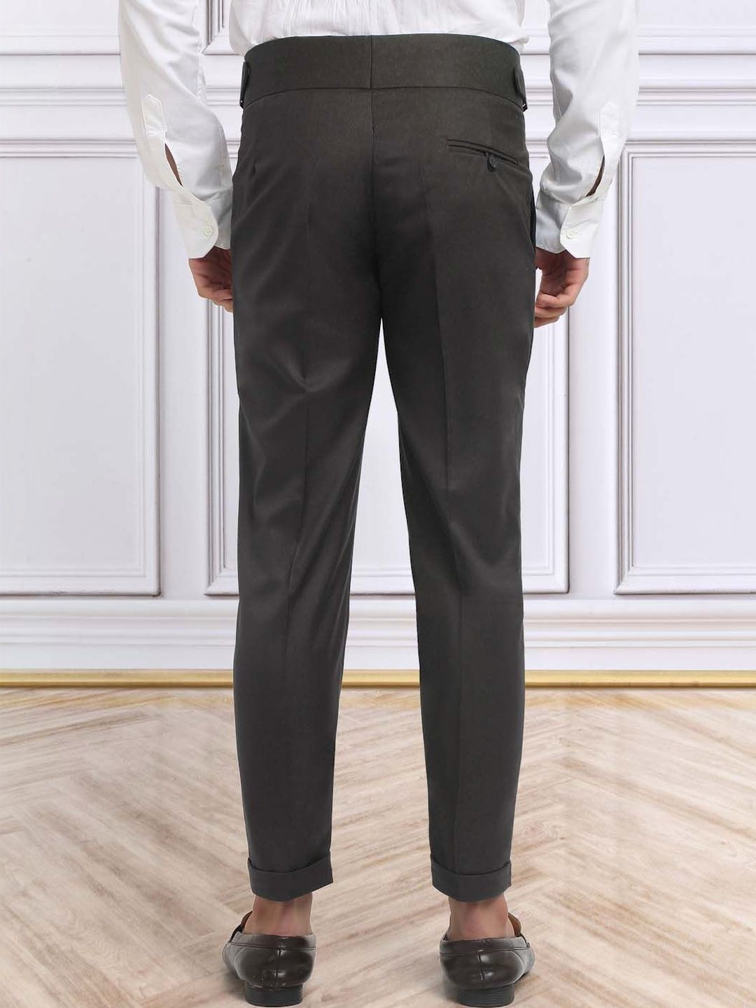 Moda Rapido Men Slim Fit Easy Wash Trousers