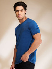 Being Human Men Solid Round Neck Cotton T-shirt