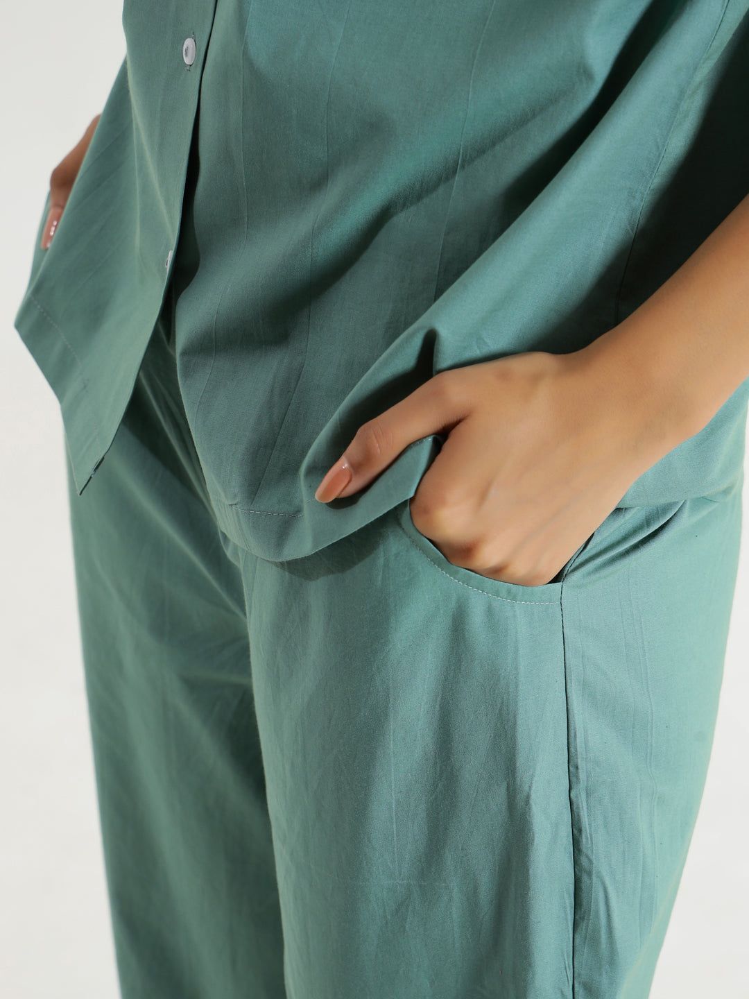 Sanskrutihomes wanita dicetak saman malam baju kapas tulen