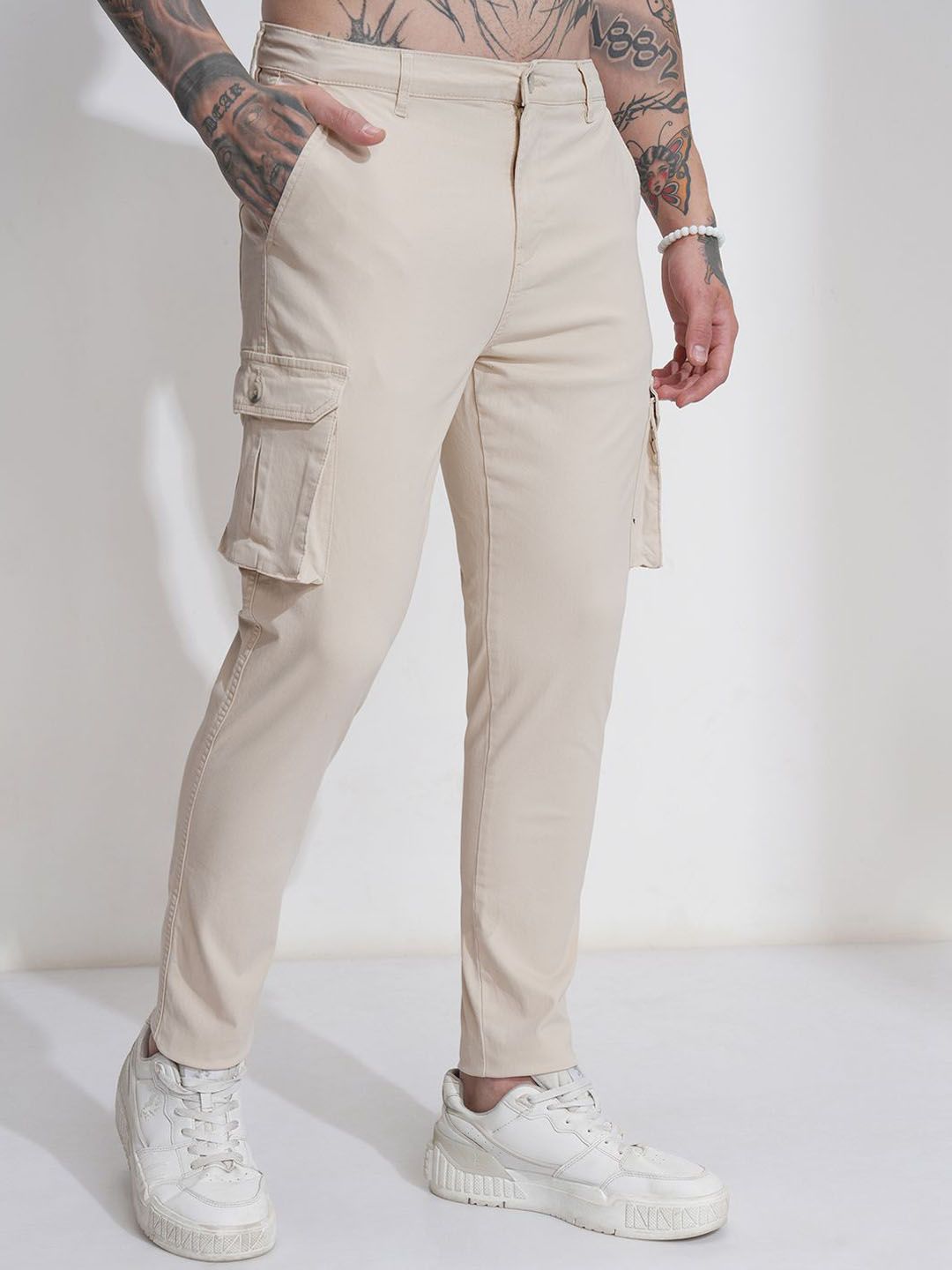 HIGHLANDER Men Comfort Cargos Trousers