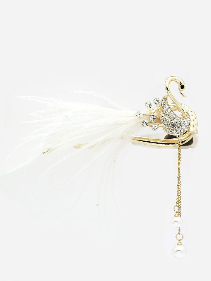 PANASH Women Embellished Banana Clip