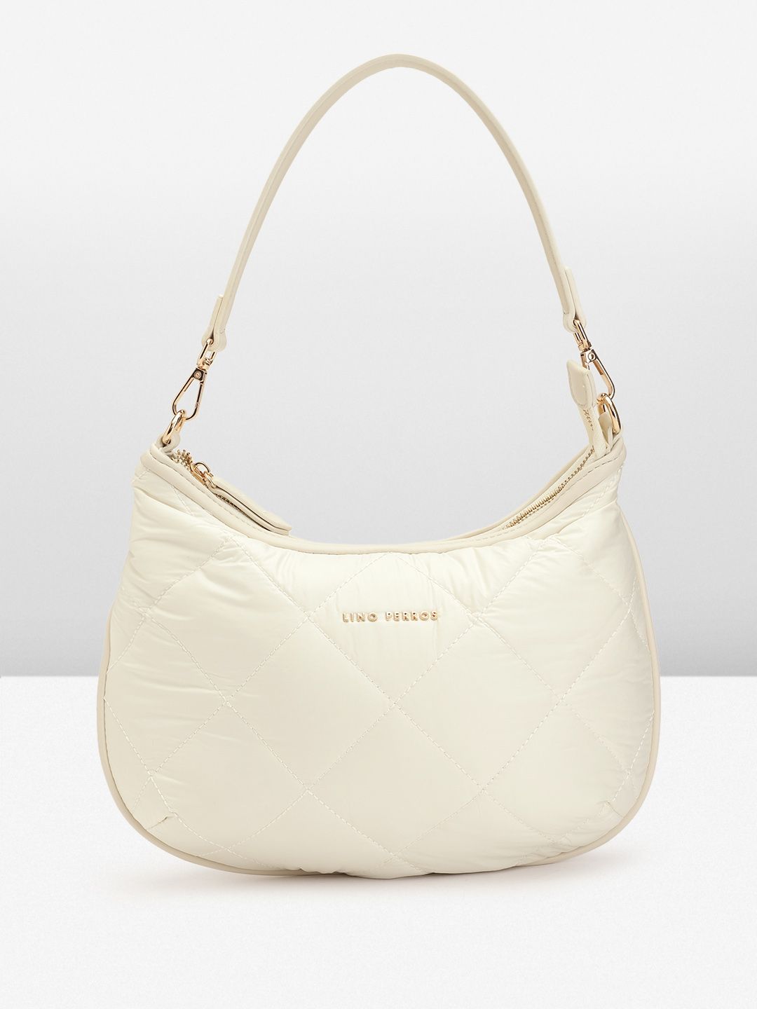 Lino Perros Quilted Structured Shoulder Bag