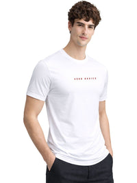 ADRO Men Brand Logo Printed T-shirt