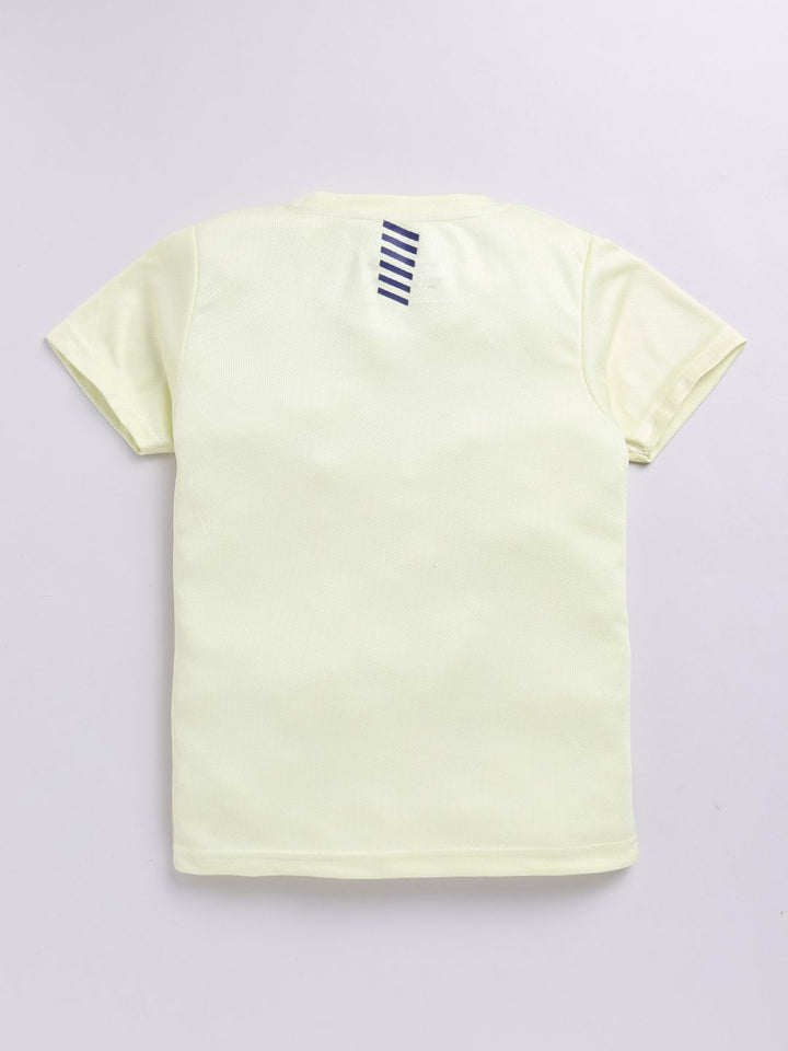 HRX by Hrithik Roshan Boys Typography Printed Rapid-Dry T-shirt