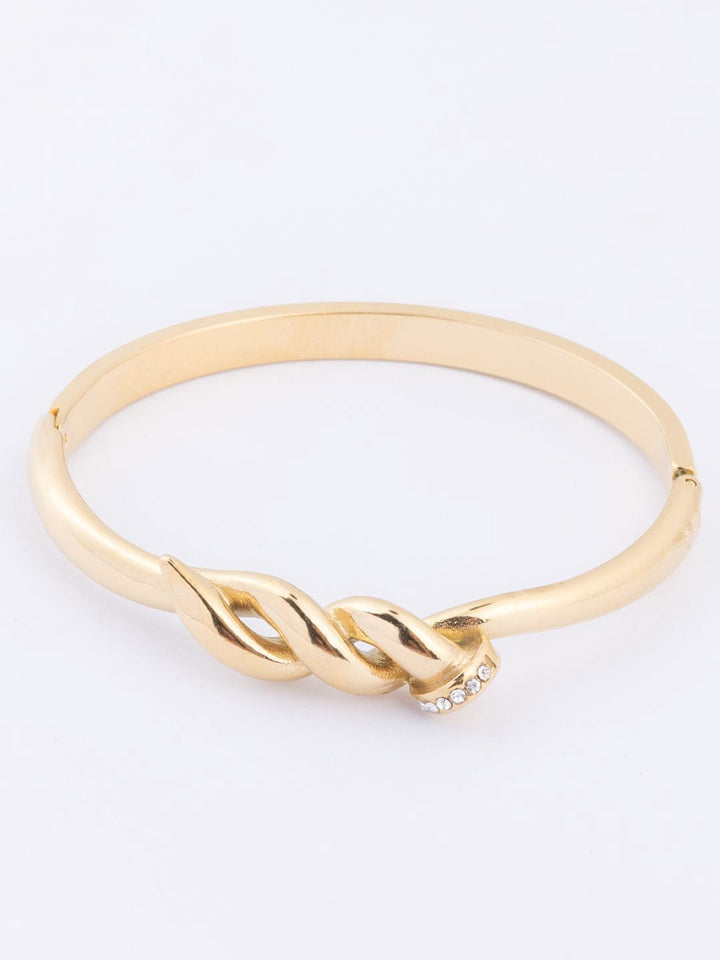 VOGUE PANASH Women Brass Gold-Plated Bangle-Style Bracelet