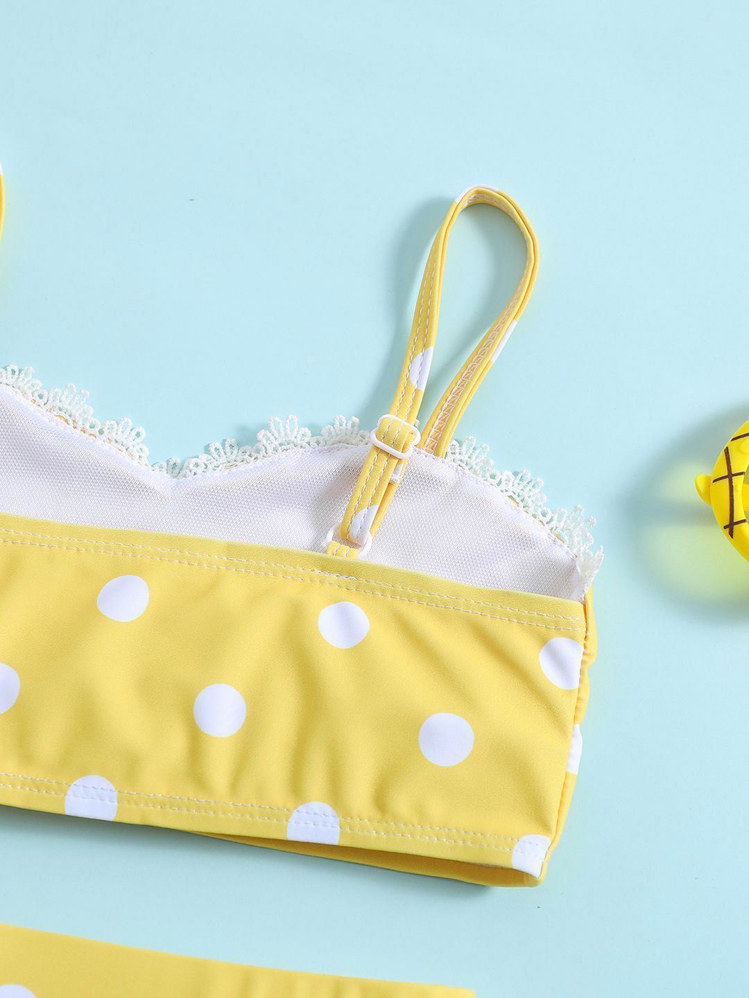 YK Infant Girls Printed Top & Shorts Swim Set