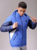 The Indian Garage Co Men Hooded Colourblocked Casual Padded Jacket
