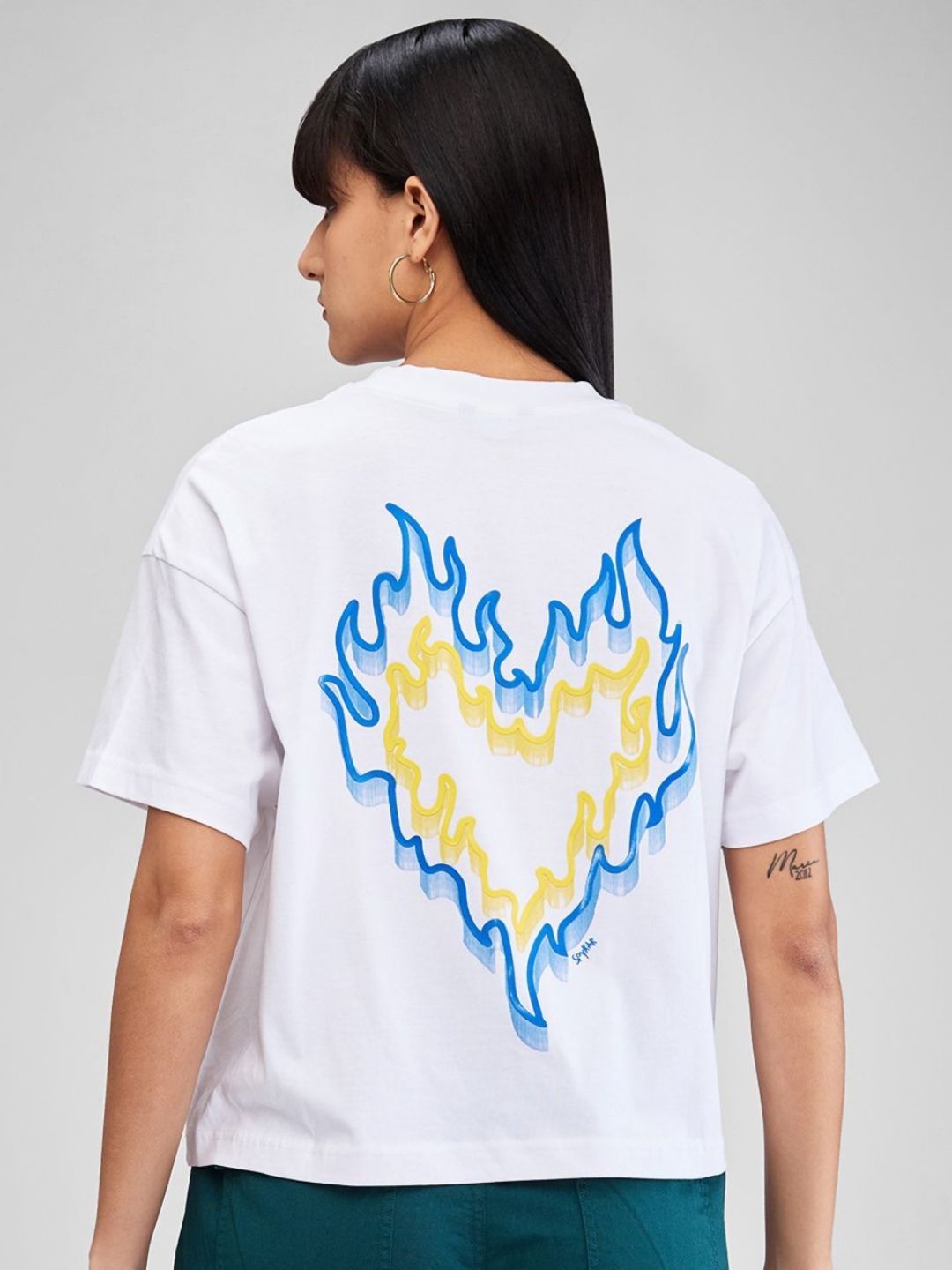 SPYKAR Women Oversized T-shirt