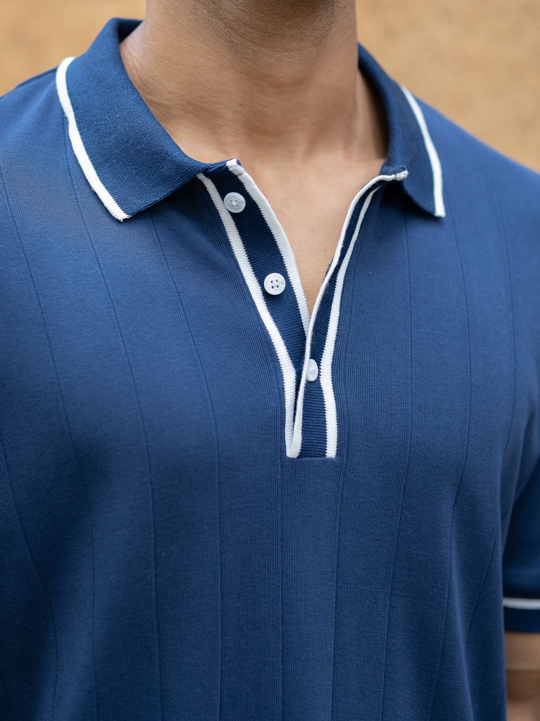 Powerlook Men Polo Collar T-shirt