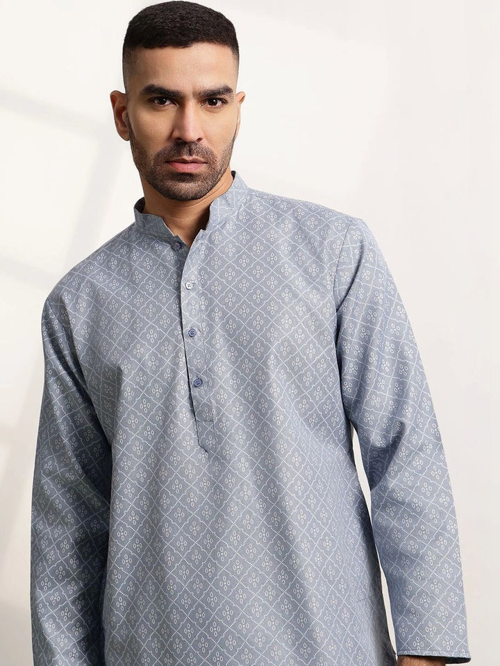 Anouk Men Printed Regular Kurta with Pyjamas