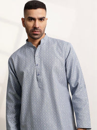Anouk Men Printed Regular Kurta with Pyjamas