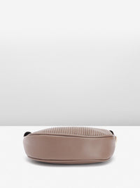 DressBerry Textured Structured Shoulder Bag