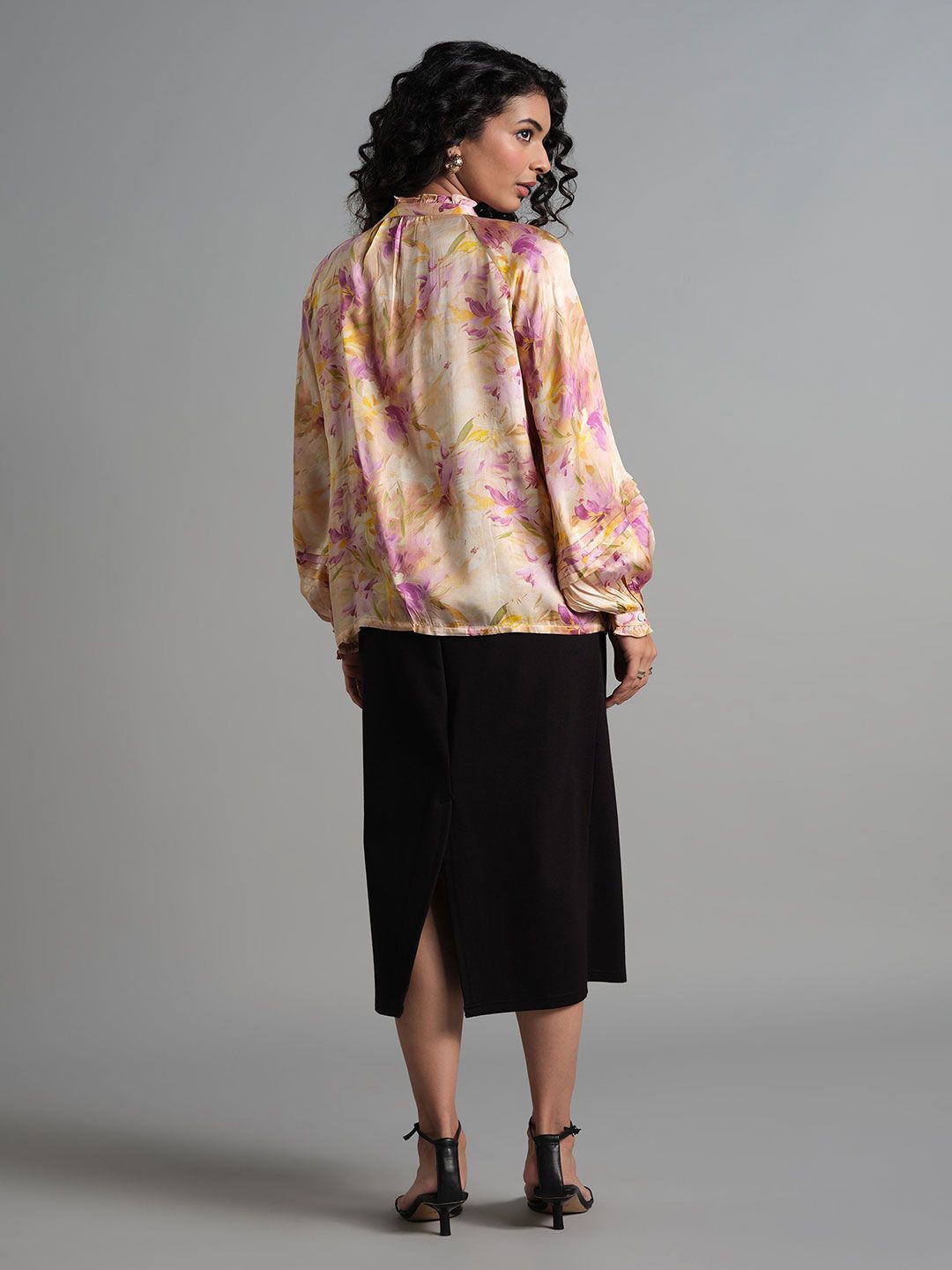AND Floral Print Top