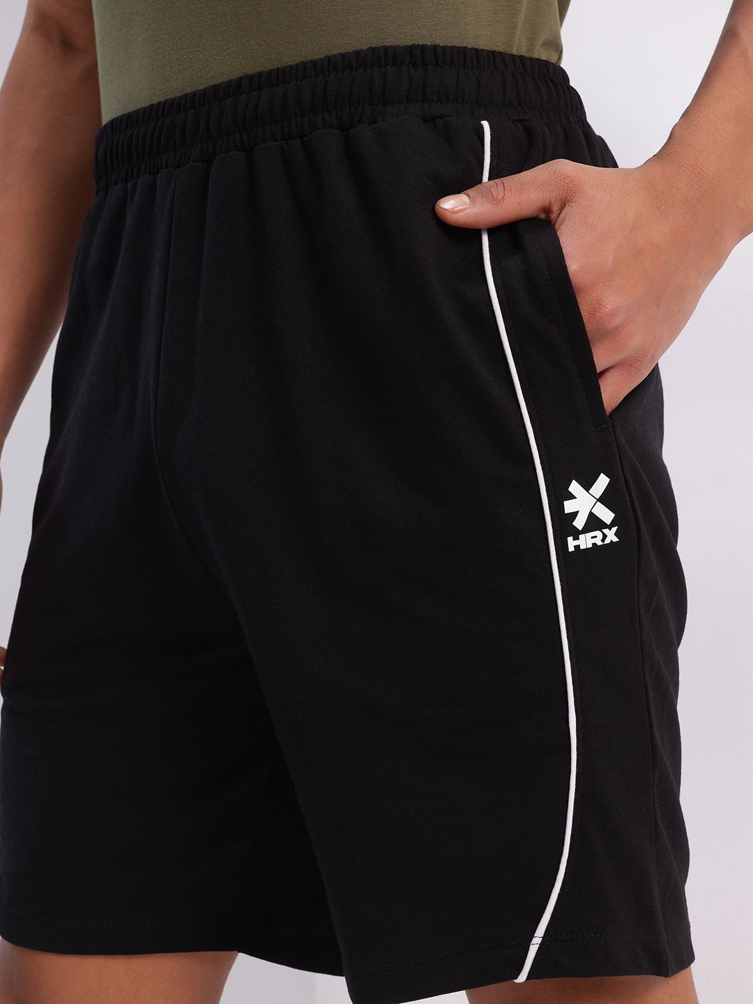 HRX by Hrithik Roshan Men Mid-Rise Regular Fit Lifestyle Shorts