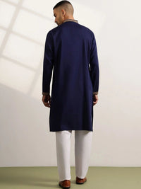 Anouk Men Ethnic Motifs Embroidered Regular Thread Work Kurta with Pyjamas