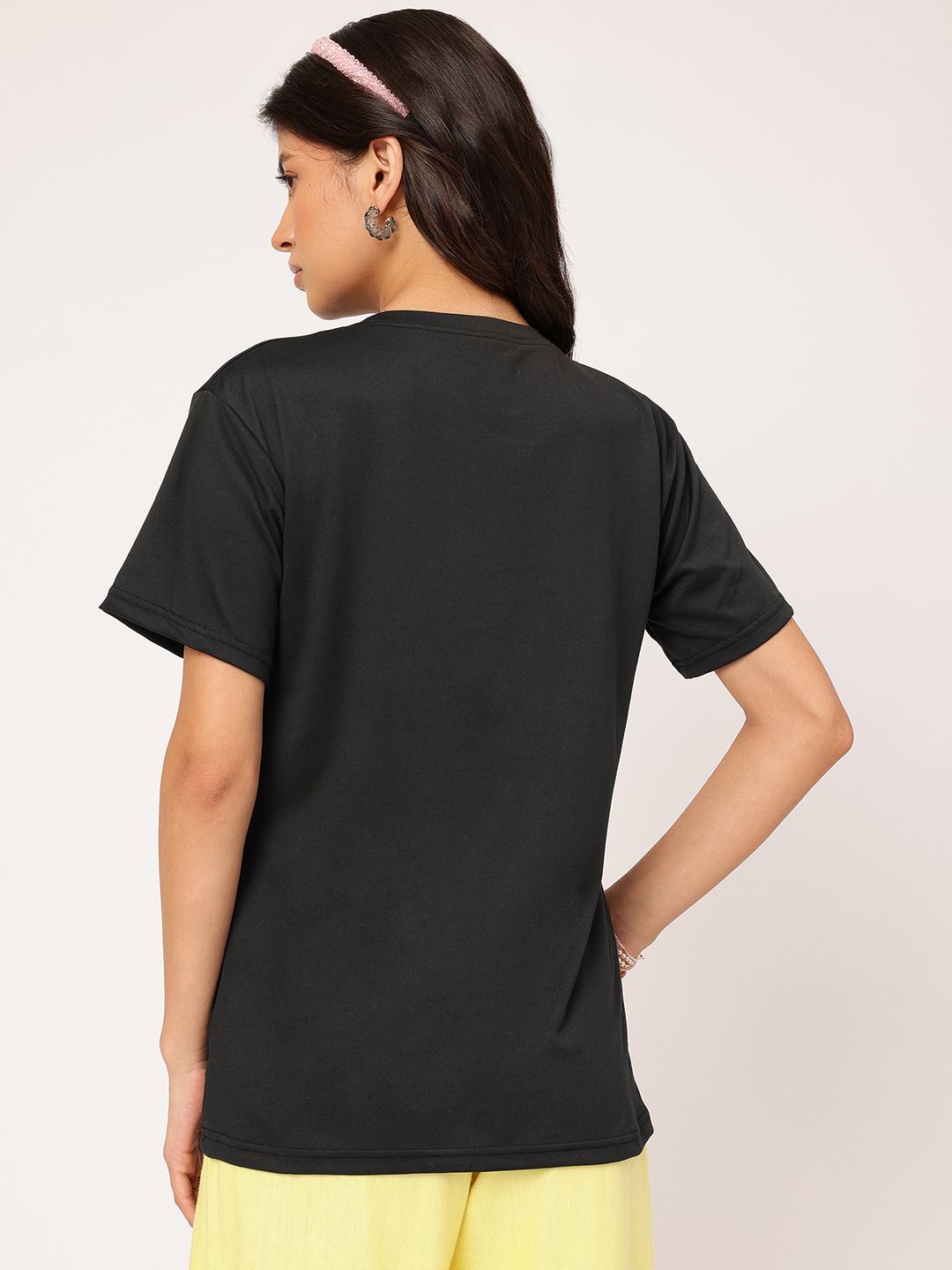 DressBerry Luxe Lounge Kooky Cartoon Printed Tee