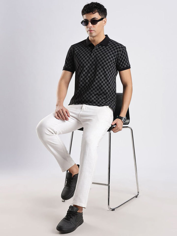 ADRO Berkolar Polo Kolar Regular Fit Cotton T-shirt