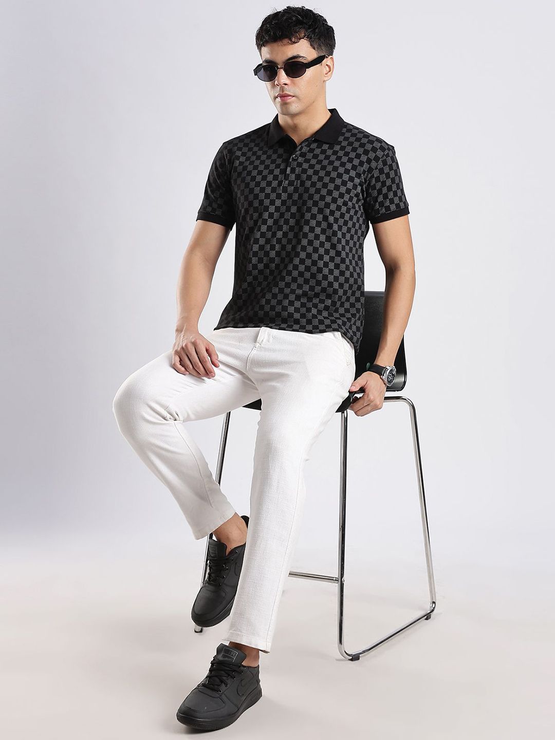 ADRO Berkolar Polo Kolar Regular Fit Cotton T-shirt