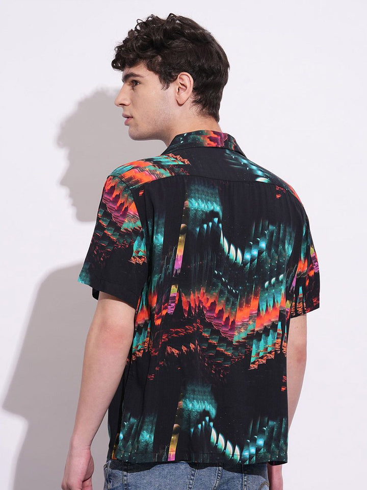 Being Human Men Classic Opaque Printed Casual Shirt