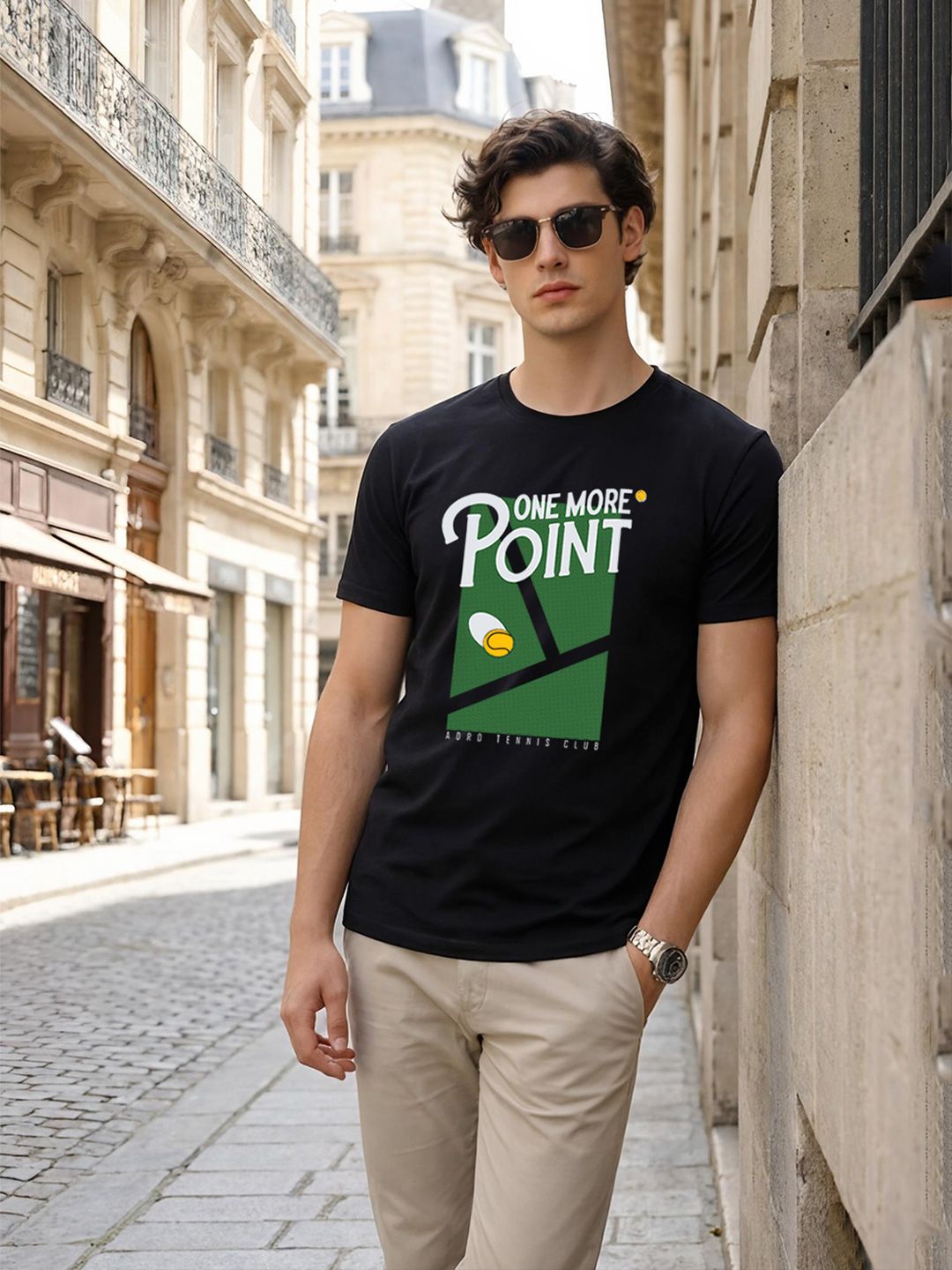ADRO Men Printed T-shirt