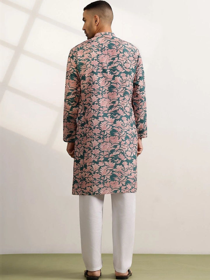 Anouk Men Floral Printed Floral Kurta