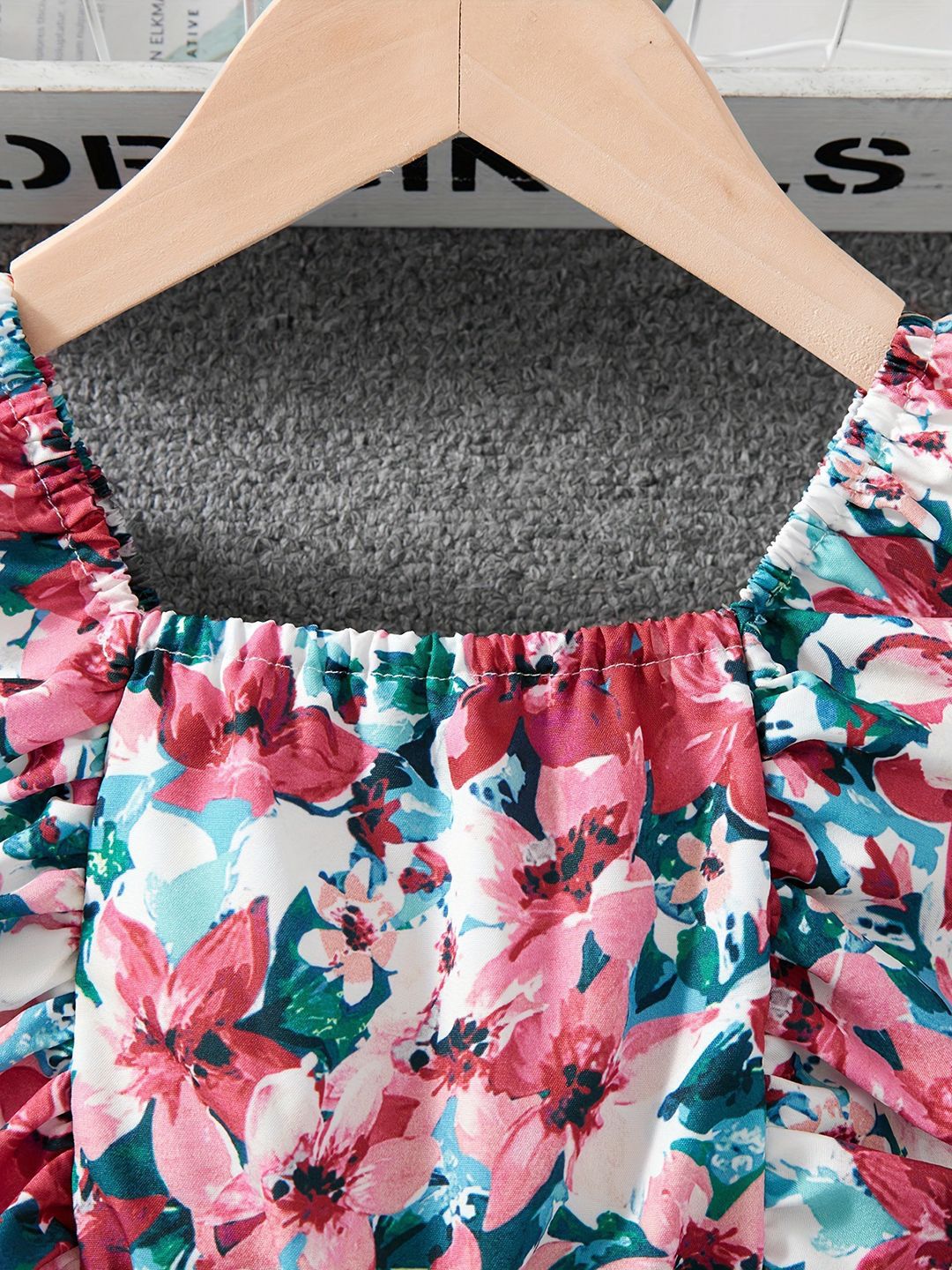 YK Floral Print Sheath Dress