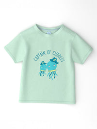Nauti Nati Infants Boys Pack of 2 Graphic Printed Cotton T-shirts