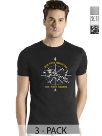 ADRO Men Printed T-shirt