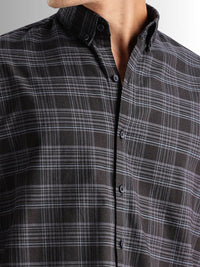 ADRO Standard Tartan Checks Baju Kasual Berpetak