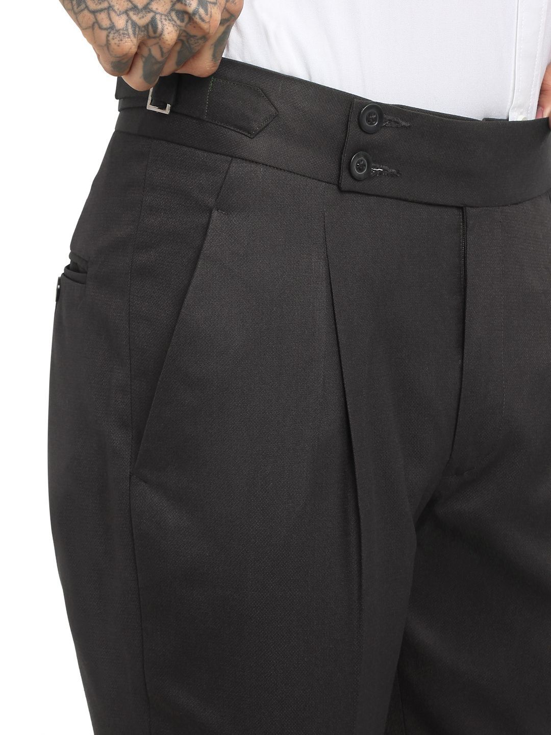 Moda Rapido Men Slim Fit Easy Wash Trousers
