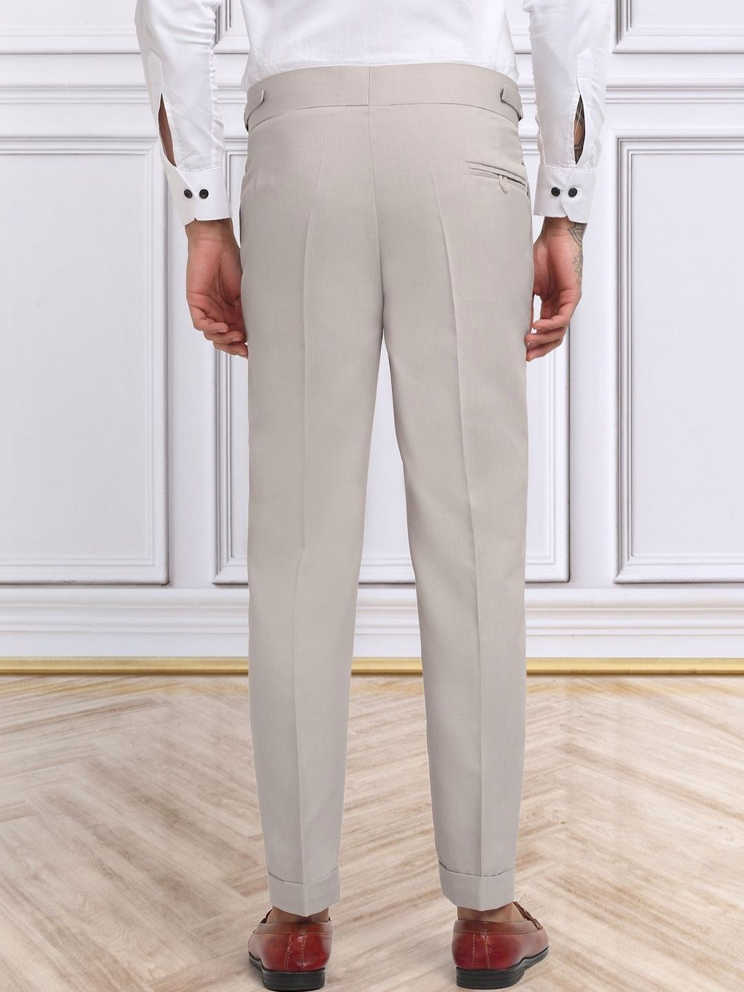 Moda Rapido Men Slim Fit Easy Wash Trousers
