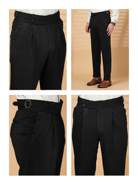 Moda Rapido Men Easy Wash Pleated Trousers