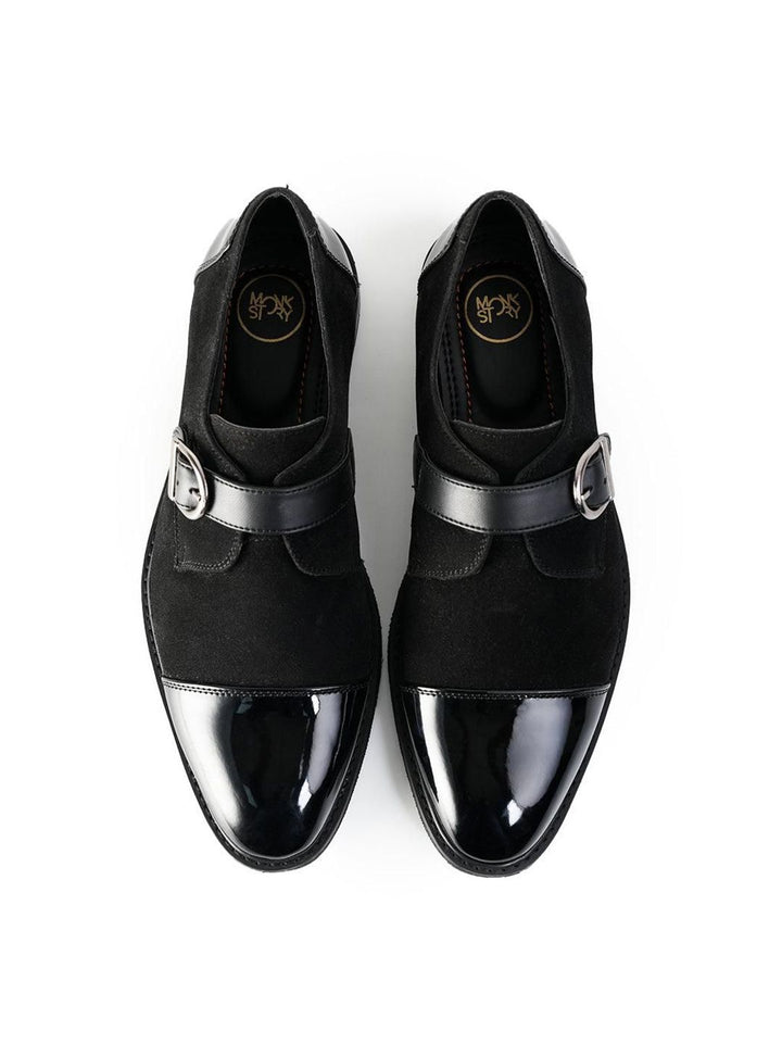 MONKSTORY Tuxedo Monkstrap Slip-On