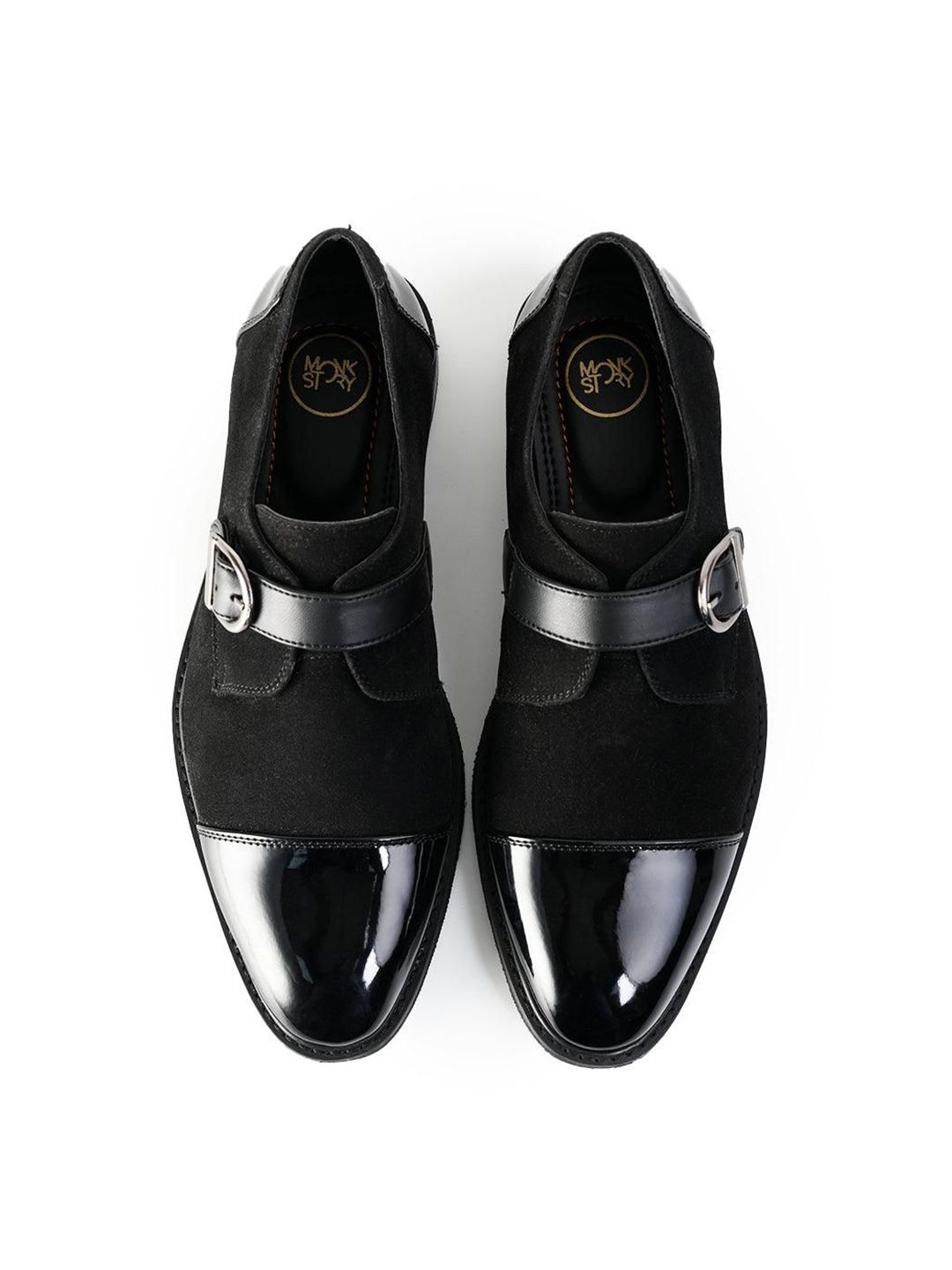 MONKSTORY Tuxedo Monkstrap Slip-On