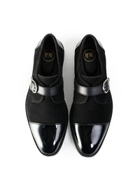 MONKSTORY Tuxedo Monkstrap Slip-On