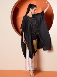 Antheaa Embellished Round Neck Short Sleeves Top & Trouser
