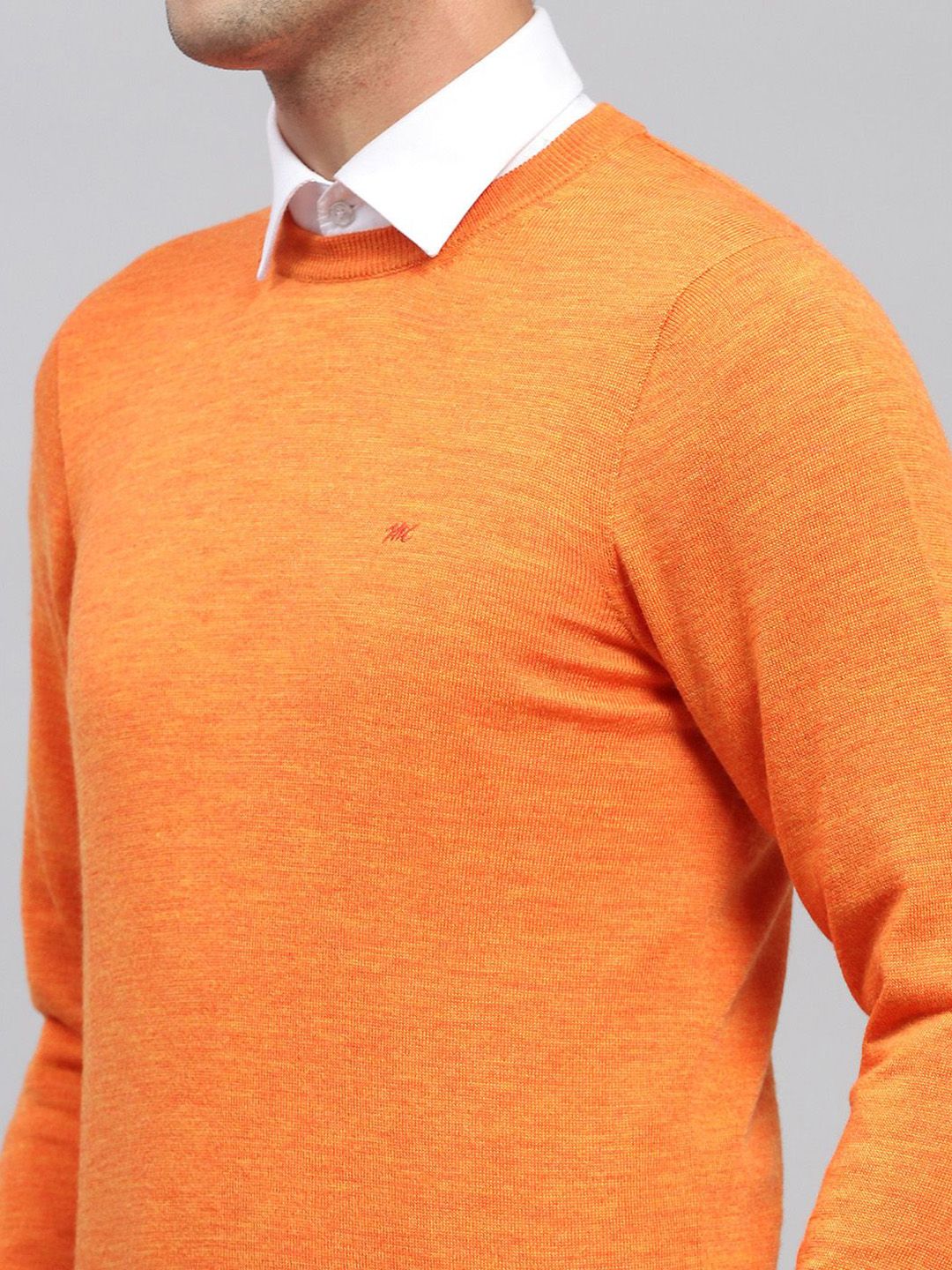 Monte Carlo Men Woollen Long Sleeves Pullover