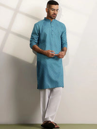 Anouk Men Printed Regular Kurta with Pyjamas