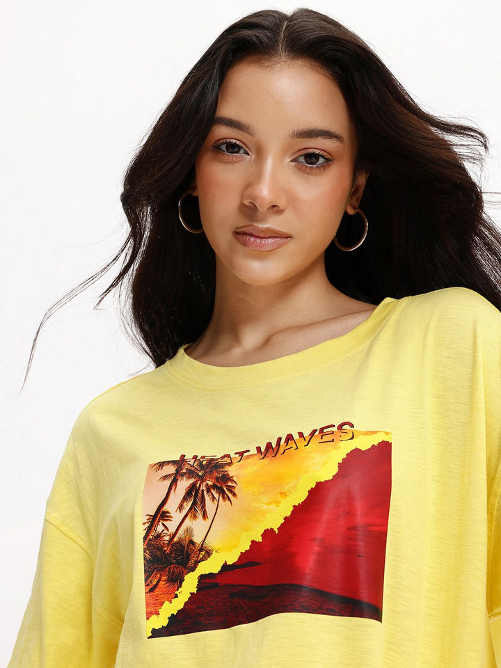 DressBerry Beat The Heat Graphic T-shirt