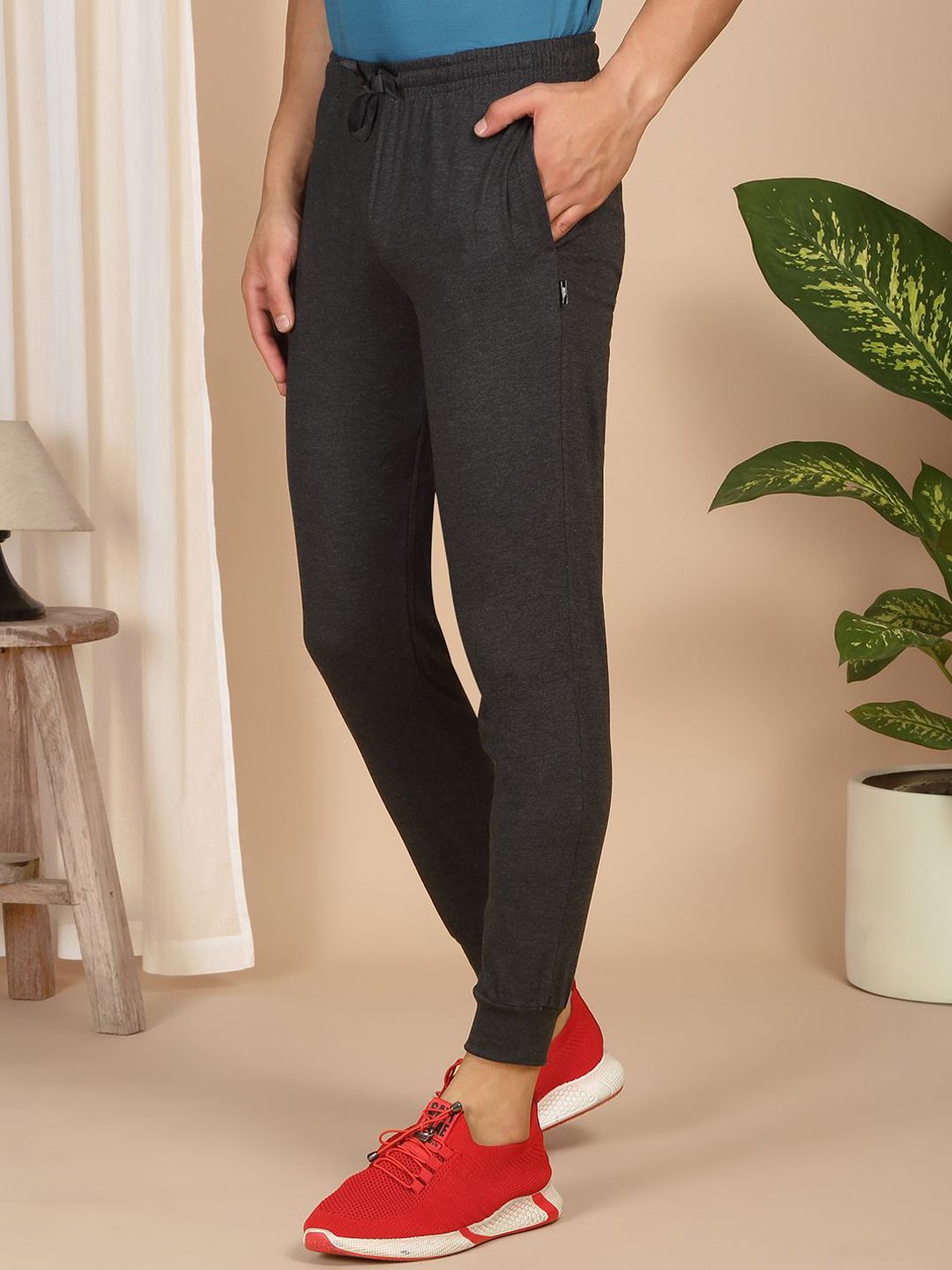 Sweet Dreams Women Cotton Mid-Rise Joggers