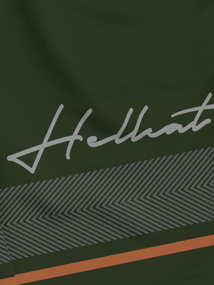HELLCAT Boys Typography Printed Shorts