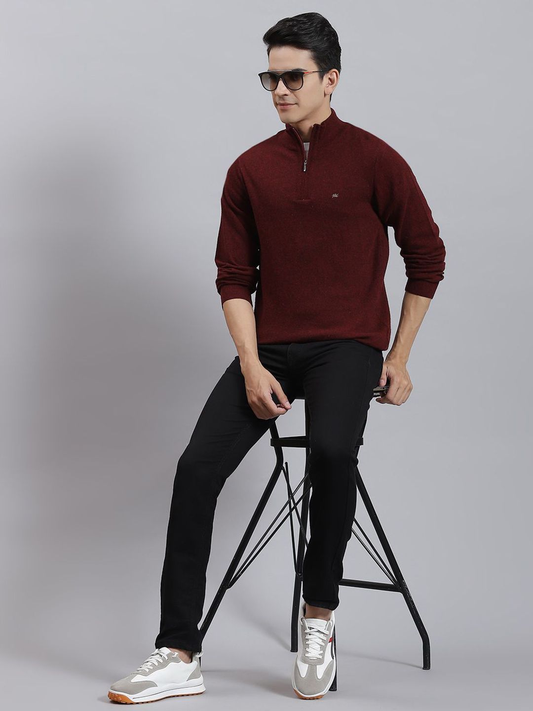 Monte Carlo Men Woollen Pullover