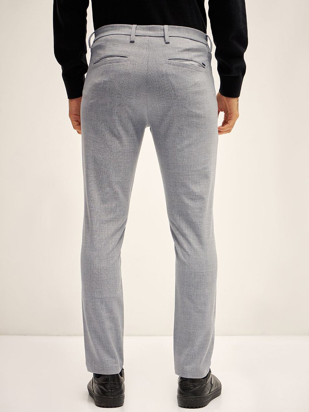 THE BEAR HOUSE Men Slim Fit Trousers