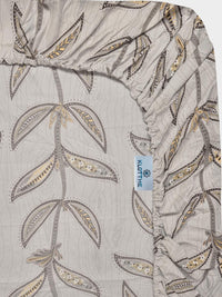 KLOTTHE Beige 300 TC Polycotton Fine King Bedsheets