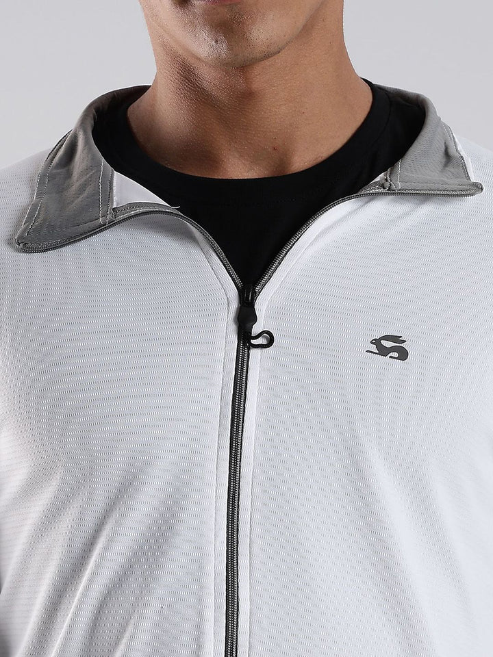 ADRO Mock Collar UV Sun Advanced Protection Running Lightweight Sporty Jacket