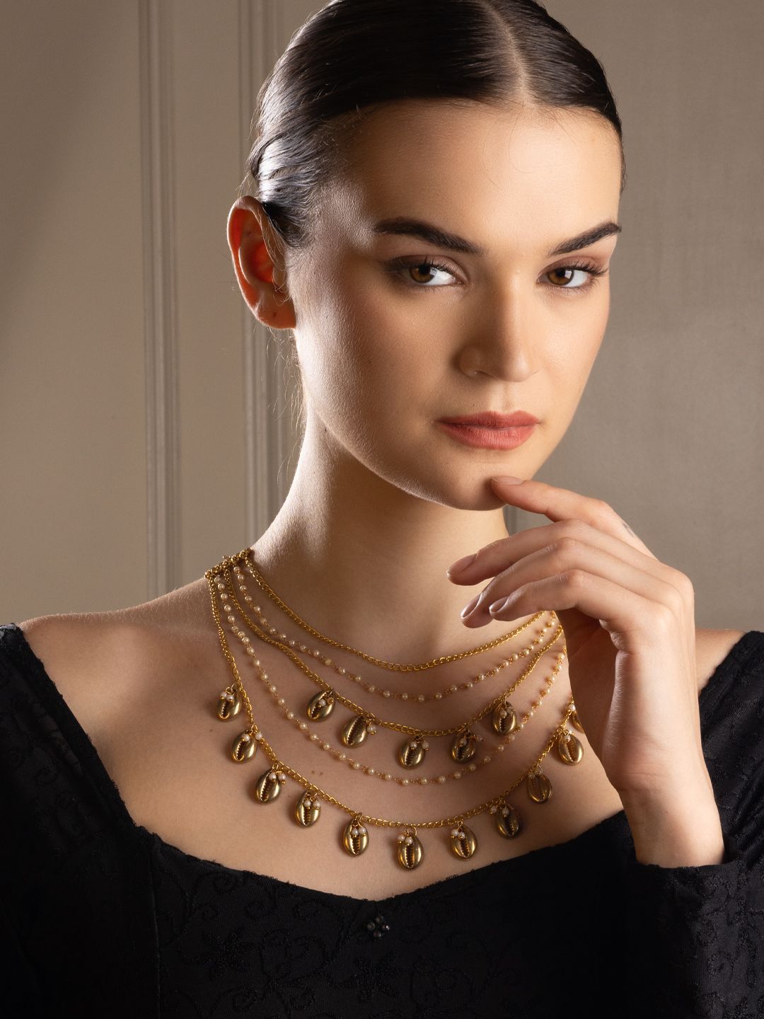 PANASH Gold-Plated Necklace